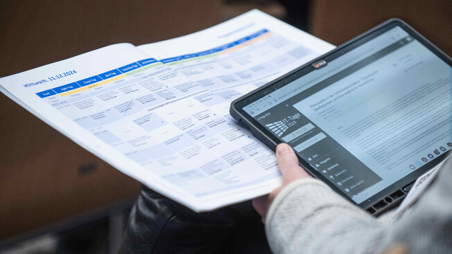 Programm der IT-Tage 2024 im Konferenz-Guide und der Konferenz-App  © IT-Tage / Christian Augustin